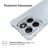 imoshion Shockproof Case Motorola Edge 70 Fusion - Transparent