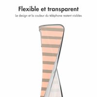 imoshion Coque Design Samsung Galaxy A51 - Striped peach reverse