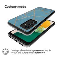 imoshion Coque Design Samsung Galaxy A13 (5G) / A04s - Blue Graphic