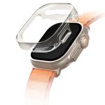 Uniq Garde Coque Hybride Apple Watch avec protection d'écran Apple Watch Ultra (2) - 49 mm - Dove (Clear)