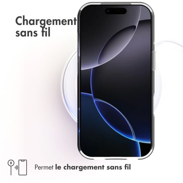 Accezz Coque Clear Apple iPhone 17 Pro - Transparent