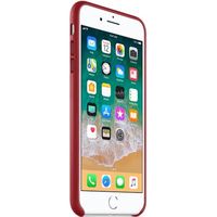 Apple Coque Leather iPhone 8 Plus / 7 Plus - Red