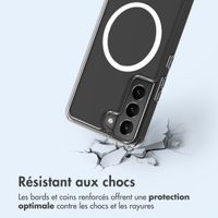 imoshion Coque arrière de protection avec MagSafe Samsung Galaxy S22 - Transparent