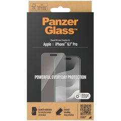 PanzerGlass Protection d'écran en verre trempé Anti-bactéries Apple iPhone 15 Pro