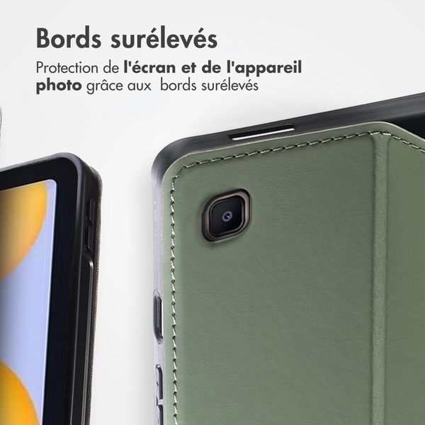 Accezz Coque tablette Classic Samsung Galaxy Tab S6 Lite (2020/2022/2024)  - Vert