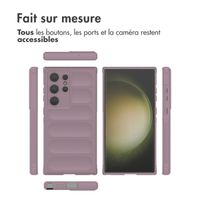 imoshion Coque arrière EasyGrip Samsung Galaxy S24 Ultra - Violet