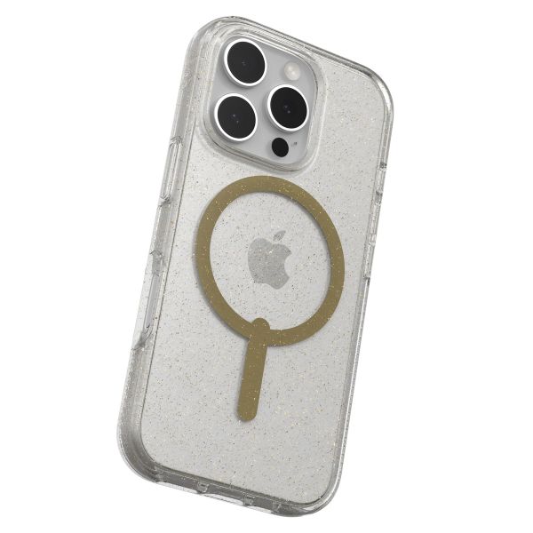 ZAGG Coque Milan Snap avec MagSafe Apple iPhone 16 Pro - Gold Glitter