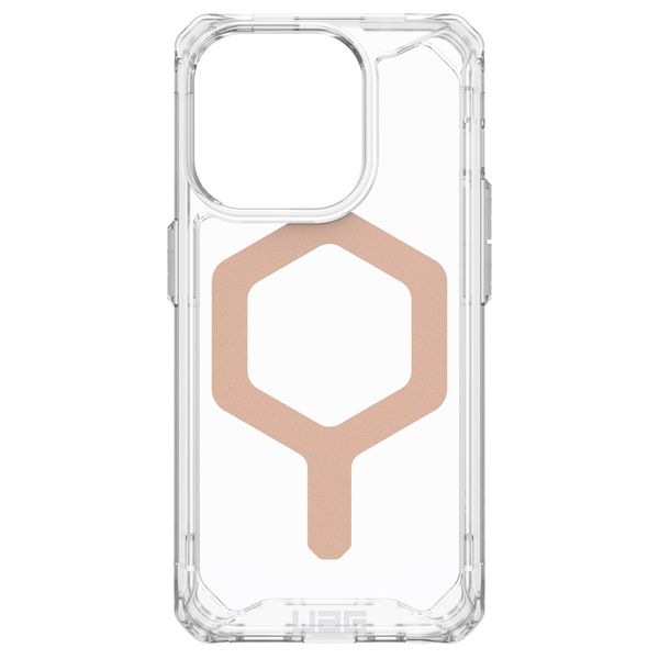 UAG Coque Plyo MagSafe iPhone 15 Pro - Ice / Rose Dorée