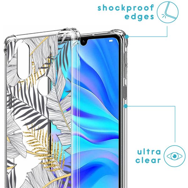 imoshion Coque Design avec cordon Huawei P30 Lite - Glamour Botanic