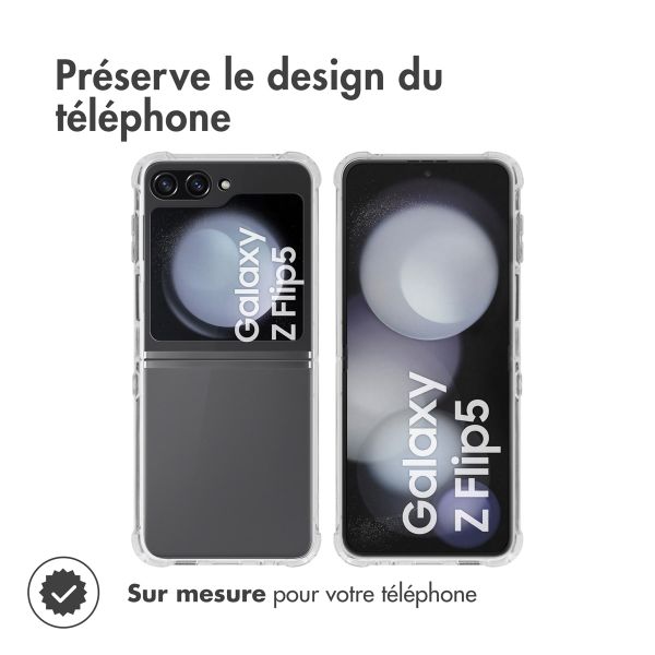 imoshion Shockproof Case Samsung Galaxy Z Flip 5 - Transparent