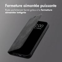 imoshion Étui de téléphone portefeuille Slim Motorola Moto G77 - Noir