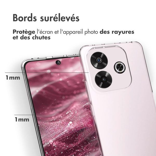 Accezz Coque Clear Xiaomi Redmi Note 14 (5G) - Transparent