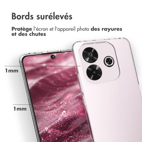 Accezz Coque Clear Xiaomi Redmi Note 14 (5G) - Transparant / Transparent