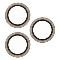 SAFE by PanzerGlass Protection Caméra Apple iPhone 16 Pro / 16 Pro Max - Glitter Gold