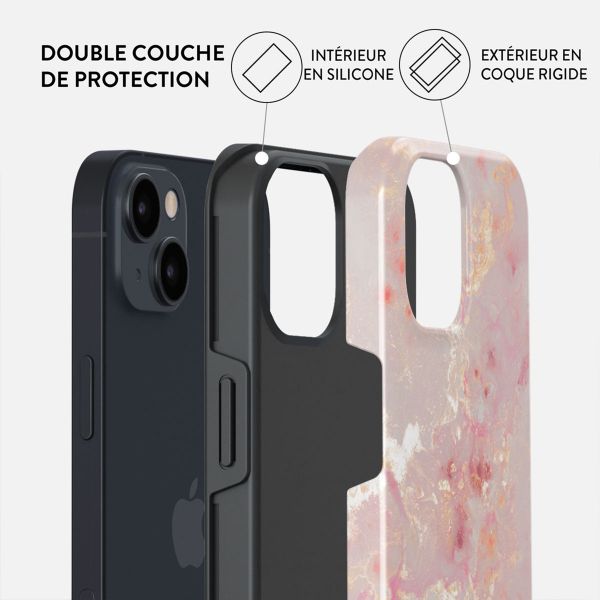 Burga Coque arrière Tough iPhone 13 - Golden Coral