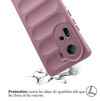 imoshion Coque arrière EasyGrip Oppo Reno 11 - Violet