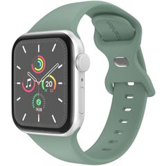 imoshion Bracelet en silicone⁺ Apple Watch Series 1 t/m 9 / SE (38/40/41 mm) | Series 10 / 11 (42 mm) - Taille S/M - Pine