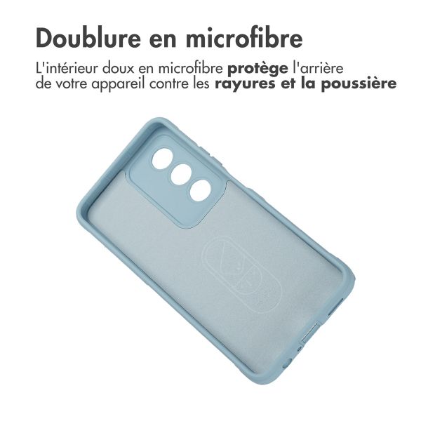 imoshion Coque arrière EasyGrip Oppo A80 5G - Bleu clair