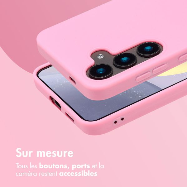 imoshion Coque Couleur Samsung Galaxy S24 - Bubblegum Pink