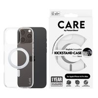 CARE by PanzerGlass Coque Kickstand MagSafe Apple iPhone 16 Pro Max - Silver