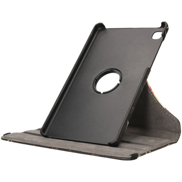 imoshion Coque tablette Design rotatif à 360° Samsung Galaxy Tab A7 Lite - Butterfly Flower