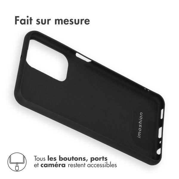 imoshion Coque Couleur Samsung Galaxy A23 (5G) - Noir