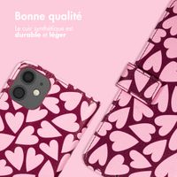 imoshion Étui de télephone portefeuille Design Apple iPhone 11 - Hearty Blush