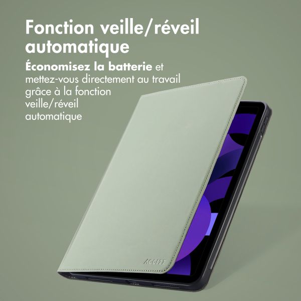 Accezz Coque tablette Classic Apple iPad 11 (2025) 11 pouces A16 / iPad 10 (2022) 10.9 pouces - Vert