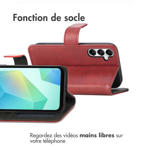 imoshion Étui de télephone portefeuille Samsung Galaxy A17 - Rouge