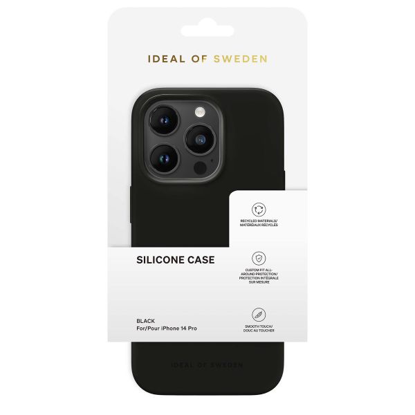 iDeal of Sweden Coque Silicone Apple iPhone 14 Pro - Black