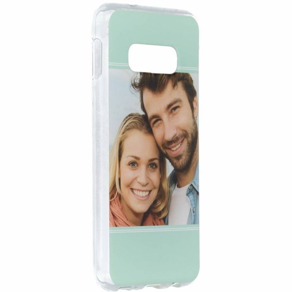 Concevez votre propre coque en gel Samsung Galaxy S10e - Transparent