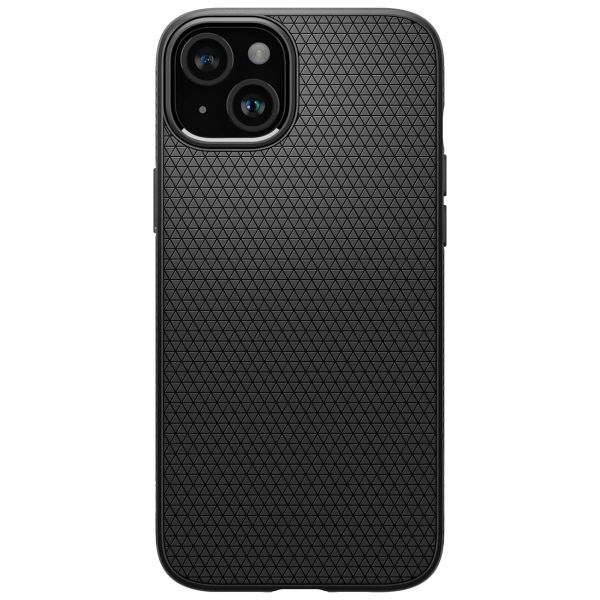 Spigen Coque Liquid Air iPhone 15 - Matte Black