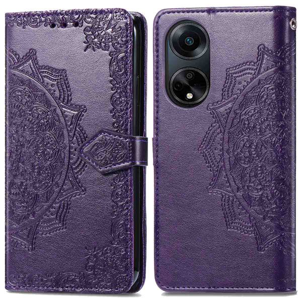 imoshion Etui de téléphone portefeuille Mandala Oppo A98 - Violet