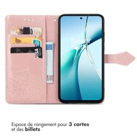 imoshion Etui de télephone Mandala OnePlus Nord 5 - Rose Doré