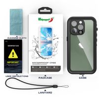 Redpepper Coque imperméable Dot Plus Apple iPhone 14 Pro Max - Noir