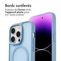 imoshion Coque Color Guard avec MagSafe iPhone 14 Pro - Bleu clair