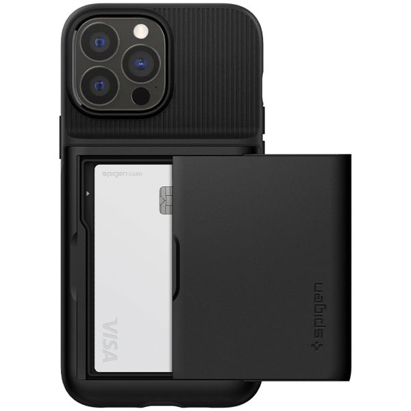 Spigen Coque Slim Armor CS iPhone 13 Pro - Noir