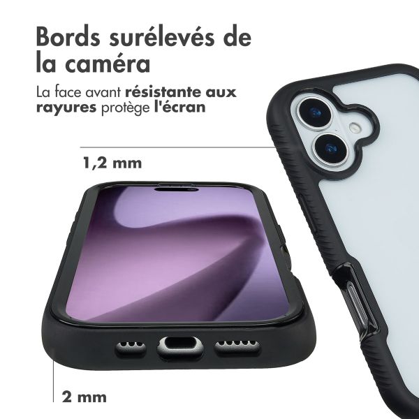 imoshion Coque 360° Full Protective Apple iPhone 17 - Noir