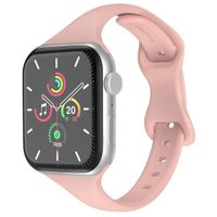 imoshion Bracelet en silicone fin Apple Watch Series 1-9 / SE (38/40/41 mm) | Series 10 (42 mm) - Rose