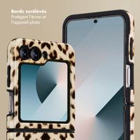 Selencia Coque arrière Vivid Samsung Galaxy Z Flip 6 / Flip 7 FE - Wild Leo