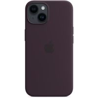 Apple Coque en silicone MagSafe Apple iPhone 14 - Elderberry