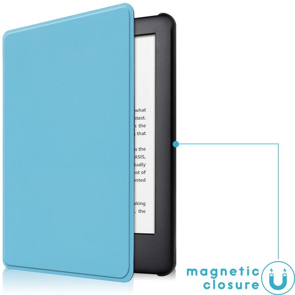 imoshion ﻿Slim Hard Sleepcover Amazon Kindle 10 - Bleu clair