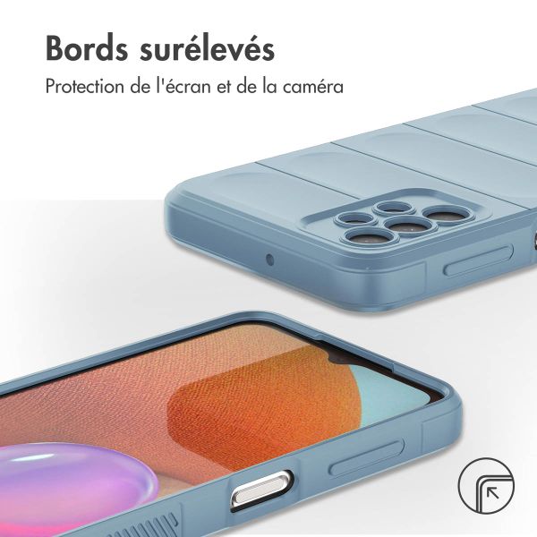 imoshion Coque arrière EasyGrip Samsung Galaxy A32 (5G) - Bleu clair