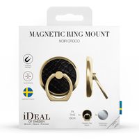 iDeal of Sweden Magnetic Ring Mount - Bague téléphone - Noir Choco