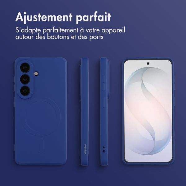 imoshion Coque Couleur avec MagSafe Samsung Galaxy S26 - Royal Blue