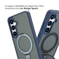 Accezz Coque Ring Stand avec MagSafe Samsung Galaxy S24 Plus - Blue