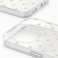 iDeal of Sweden Coque arrière Mirror Apple iPhone 15 Pro Max - Golden Hearts