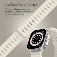 Accezz Bracelet Ocean Apple Watch Series 1 - 9 / SE (38/40/41 mm) | Series 10 / 11 (42 mm) - Lumière stellaire