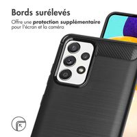 imoshion Coque Brushed Samsung Galaxy A52(s) (5G/4G) - Noir