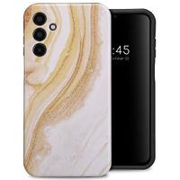 Selencia Coque arrière Vivid Tough Samsung Galaxy A15 (5G/4G) - Chic Marble Gold